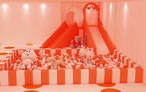 Daisy Flower Ball Pit per la scuola e le feste di compleanno bianco viola rosa-Soft <span class=keywords><strong>Play</strong></span> per il noleggio di bambini e feste in età prescolare - Product Image 3