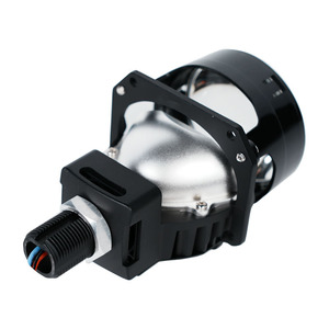 Led Car Headlight 2.5 Inch Dual Lens Dual Beam <b>H4</b> H7 56W 30000Lm 6000K 12V Retrofit Upgrade Universal Fit - Product Image 4