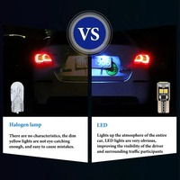 Chaude 6SMD 3030 194 168 Canbus sans erreur T10 LED clé de voiture intelligente lumière intérieure plaque d'immatriculation queue dôme liseuse W5W LED