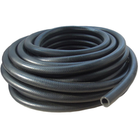 Tuyau flexible en caoutchouc souple de 2 pouces (50 mm) renforcé de fibres tressées, pour le transfert d'eau et de fluides, usage industriel et agricole, noir, anti-UV, résistant à la coupure
