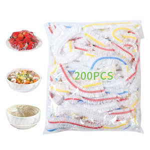 Film alimentaire transparent multicolore jetable en PE pour la conservation des aliments, couverture universelle pour la cuisine, idéal pour la santé - Product Image 1