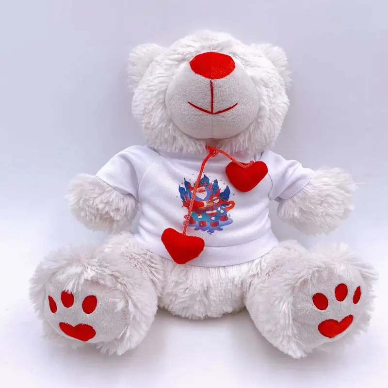 Thăng Hoa Đồ Chơi Sang Trọng Với Poly T-shirt Giá Rẻ Plush Animal Nhồi Bông Đồ Chơi Cho Ngày Giáng Sinh