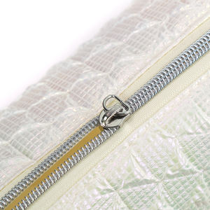 Custom <b>Cosmetic</b> square Outdoor <b>Travel</b> Quilted Makeup Storage <b>Bag</b> for Women - Product Image 3