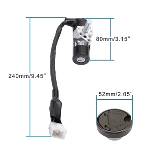 Juego de llaves de interruptor de encendido GOOFIT de repuesto para SMASH110 C100 CBR125 Wave100cc HONDA <span class=keywords><strong>WAVE</strong></span> GY6 ATV Dirt Bike - Product Image 2