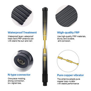 Antenne omnidirectionnelle en fibre de verre à gain élevé 8-12dBi IP67 pour l'extérieur, 433-915MHz, pour <span class=keywords><strong>brouilleur</strong></span> de drones pour stations de base UAV - Product Image 5
