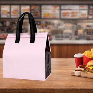 Mochila Térmica Aislante Plegable de Gran Capacidad para Llevar Comida, de Aluminio Moderno de Lujo, Forrada con Papel de Aluminio, No Tejida, Venta al por Mayor Personalizada - Product Image 2