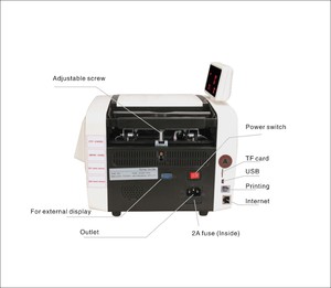 Unión WL-A01 el más popular de contador de dinero de máquina de moneda con la lista negra de la función - Product Image 2