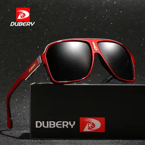 Dubery D103 Neue hochwertige Sonnenbrille Herren Übergroße Sonnenbrille 2020 Polarisiert