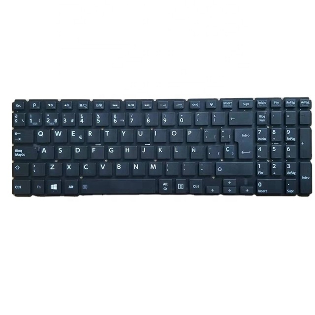 Factory Original Laptop Keyboard for Toshiba Satellite L50-B L55-B P55W SP LA Spanish Layout Keyboard