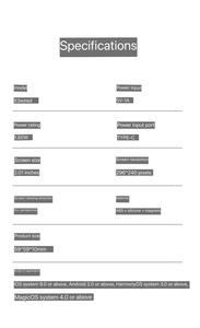 Dispositivo Portátil de Duplicación de Pantalla HD para <span class=keywords><strong>iPhone</strong></span> 12 13 <span class=keywords><strong>14</strong></span> 15 16 17 <span class=keywords><strong>Pro</strong></span> <span class=keywords><strong>Max</strong></span>, Transmisión en Vivo, Vlog, Sincronización Magnética, Monitor para Selfies - Product Image 5