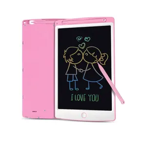 8.5 Polegada Doodle Drawing Board Pad Toy Presente de aniversário para 2 3 4 5 6 Anos Meninos Meninas, Crianças Criança Colorida Apagável Reutilizável