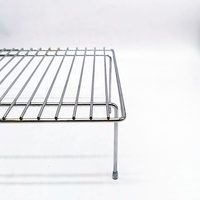 Rak kawat, Meja dapur Organizer rak kawat untuk piring dapur lemari piring penyimpanan berdiri jenis instalasi