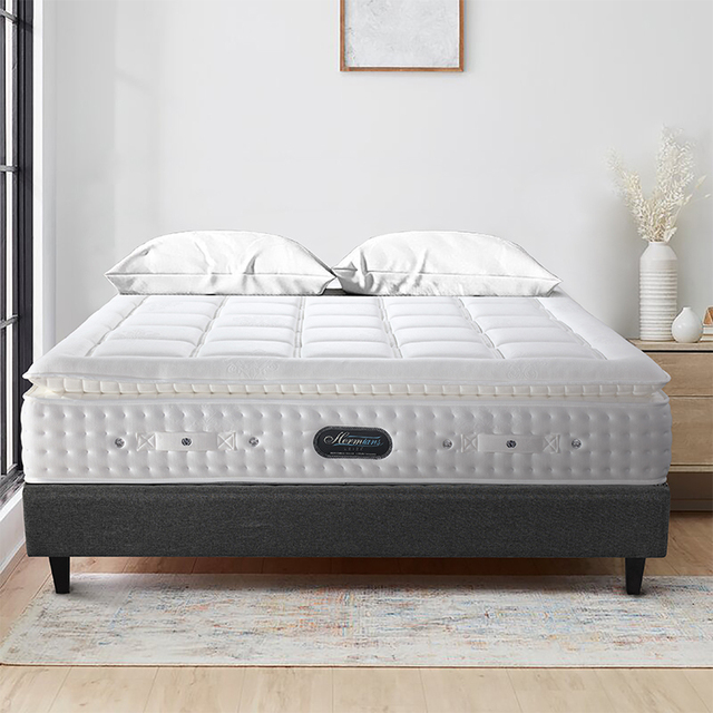 Luxury Hybrid Soft High Density Foam Pocket Spring Queen Size Bed Mattress in a Box