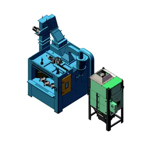 Coloreeze mesin sandblast konveyor Tumble otomatis terbaru sistem pompa kondisi baru listrik dan Motor sebagai komponen inti