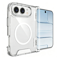 Coques de téléphone pour iPhone 18 Fold, coque magnétique antichoc transparente pour iPhone 18 ultra 18 17