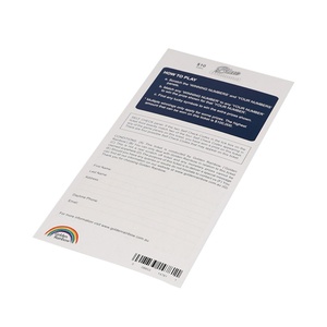 Billets de loterie à gratter personnalisables, pack de cartes à gratter gagnantes, cadeau farfelu - Product Image 5