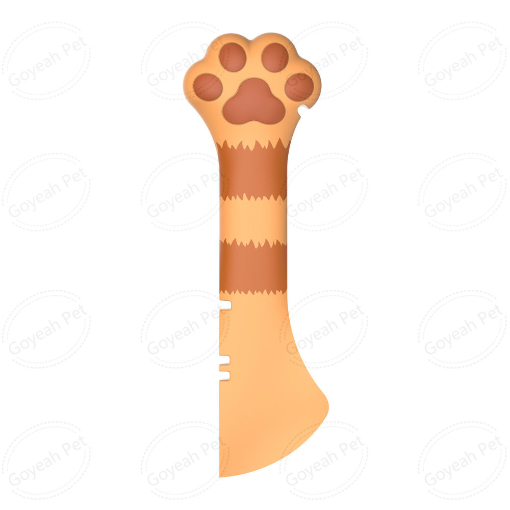 Pet Food Spatula: 13*4cm (Yellow)