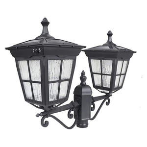 Açık su geçirmez <span class=keywords><strong>led</strong></span> yüksek kutup peyzaj ışığı sokak direk lambası park villa alüminyum bahçe için güneş ışığı - Product Image 4