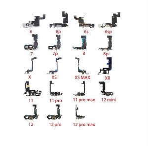 พอร์ตชาร์จโทรศัพท์มือถือแบบยืดหยุ่น,สำหรับ <span class=keywords><strong>Iphone</strong></span> 6 6S <span class=keywords><strong>7</strong></span> 8 <span class=keywords><strong>Plus</strong></span> X XS MAX XR 11 12 Pro Max 12 Mini พร้อมช่องเสียบสายสัญญาณเสียง - Product Image 1