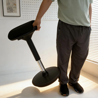 Tabouret d'équilibre ergonomique moderne et portable, anti-bactérien, à bascule dynamique pour la salle de classe, la maison, le bureau et la rééducation
