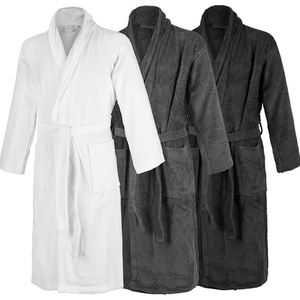 <span class=keywords><strong>Set</strong></span> di accappatoio bianco per hotel, - Product Image 3