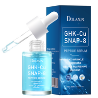 Serum Perawatan Kulit Korea ODM Snap-8 Multi-Peptida Blue Copper Peptide untuk Mengencangkan dan Meningkatkan Elastisitas Kulit, Serum Wajah Snap-8 Ghk-cu Peptide