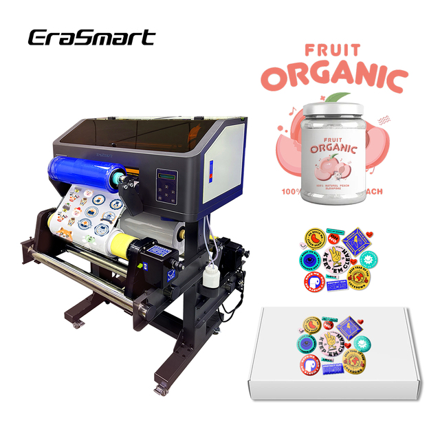 2023 Hot Sale DTF UV Printer With Laminator Machine Roll to Roll Sticker Printer All in One UV Printer