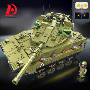 Kit <span class=keywords><strong>de</strong></span> construction <span class=keywords><strong>de</strong></span> char <span class=keywords><strong>de</strong></span> combat RC militaire <span class=keywords><strong>de</strong></span> 1109 pièces, contrôlé par télécommande 2.4G et application téléphonique, <span class=keywords><strong>jouet</strong></span> <span class=keywords><strong>de</strong></span> construction <span class=keywords><strong>de</strong></span> véhicule militaire - Product Image 2