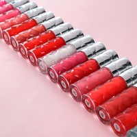 Aceite labial voluminizador vegano de larga duración, hidratante, nutritivo, color nude natural, de marca privada, de alta calidad, personalizado, en 18 colores.