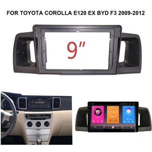 <span class=keywords><strong>Adaptateur</strong></span> de cadre de tableau de bord pour Toyota Corolla EX Corolla E120 BYD F3 2005-2014, kit de tableau de bord Android grand écran, cadre de tableau de bord - Product Image 2