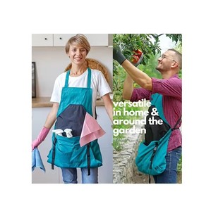 Grembiule da Giardinaggio Senza Maniche per Uomo e <span class=keywords><strong>Donna</strong></span>, Resistente all'Acqua, in Cotone e Poliestere, Ecologico, Durevole, Leggero, con Sgancio Rapido - Product Image 5
