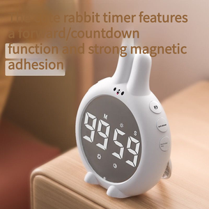 Temporizador Digital Huayang 505 con <span class=keywords><strong>Cuenta</strong></span> Regresiva y Ascendente, Parte Trasera Magnética, Dos Modos de Brillo, Alarma y Vibración para el Aula y el Hogar - Product Image 3