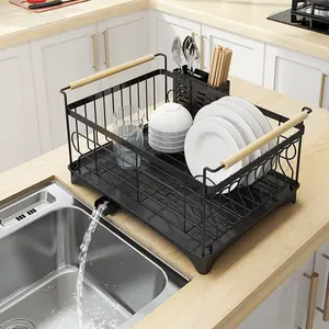 厨房储物架用新型不锈钢搁板水槽晾衣架