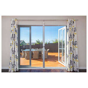 Moustiquaire rétractable moderne personnalisée en maille de fibre de verre pour porte d'entrée en profilé d'aluminium pour <span class=keywords><strong>garage</strong></span> Moustiquaire de cuisine Portes roulantes - Product Image 3