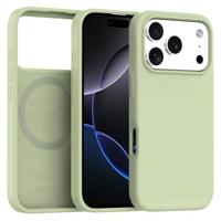 Convient pour iPhone 17 Air liquide silicone étui de téléphone couleur solide sensation de peau antichoc et anti-dérapant téléphone protecteur