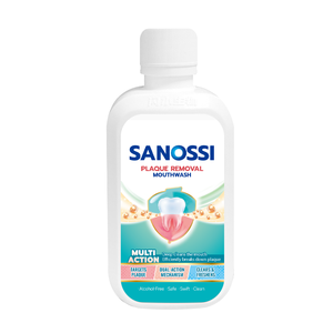 SANOSSI 248ml Plaqueentfernende Mundspülung Tiefenreinigung des Atems Bakterienhemmendes Mundpflegeset Helicobacter Pylori Mundwasser - Product Image 3
