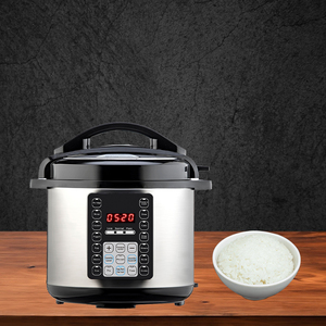 Cuisinière à pression électrique intelligente <span class=keywords><strong>multifonction</strong></span> 14-en-1 en acier inoxydable de 6 L, avec contrôle numérique, personnalisable OEM/ODM, pour la maison - Product Image 4