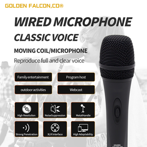 Micrófono con cable para karaoke, micrófonos dinámicos de mano de 6,5 mm para cantar en KTV - Product Image 6
