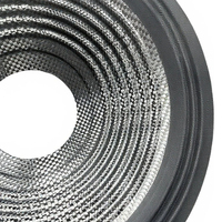 Haut-parleur à cône en fibre de carbone GMINJOO de 18 pouces, sans désintégration, haute rigidité pour subwoofer à basses profondes, OEM