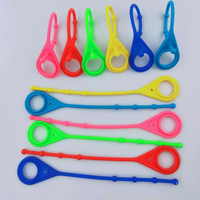 Longe de poignet courte en silicone réglable pour différents types de porte-bouteille porte-bouteille porte-bouteille d'eau avec sangle