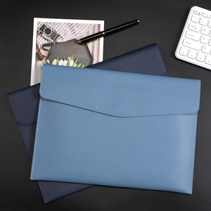 PU da tập tin thư mục tài liệu chủ tập tin phong bì danh mục đầu tư không thấm nước với Snap Nút đóng cửa - Product Image 2