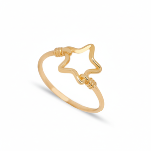 Anillo liso con diseño de estrella, venta al por mayor, joyería elegante de moda hecha a mano, joyería de plata esterlina 925 turca - Product Image 2