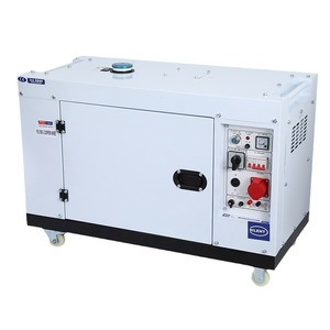 Groupe électrogène diesel portable de haute qualité, super silencieux, 7-15 kW, triphasé, 380 V, 50 Hz, sortie AC, ATS, usage industriel et commercial - Product Image 1