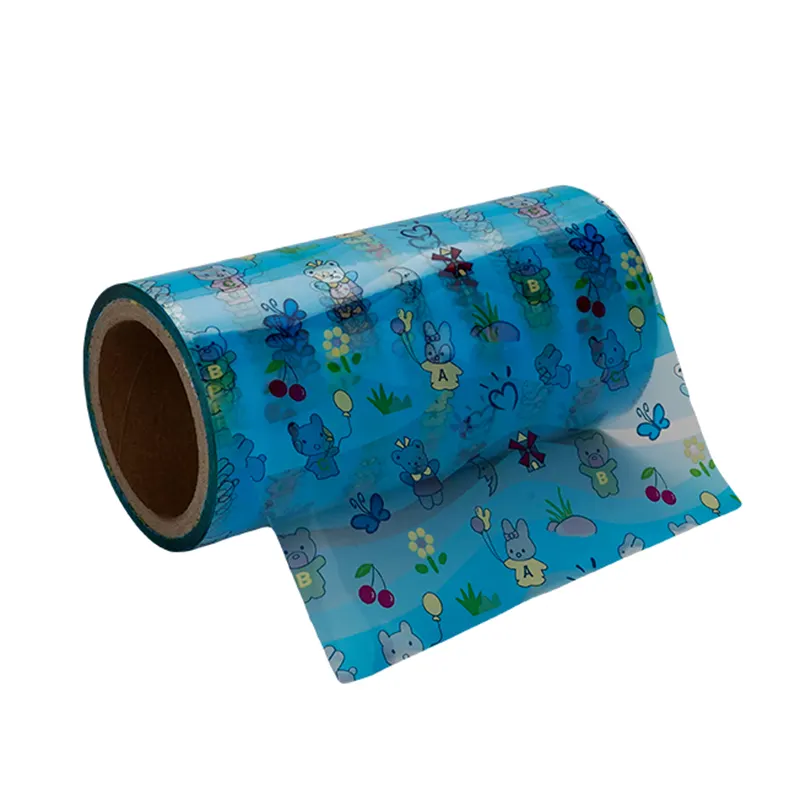 Cheap Price Baby/ Adult Diaper Raw Material Printed PP Frontal Tape with Different Patterns