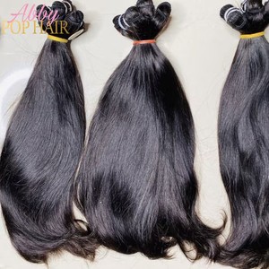 Nguyên liệu Việt tóc thẳng <span class=keywords><strong>100</strong></span>% Trinh Nữ lớp biểu bì phù hợp nguyên liệu Ấn Độ tóc con người mở rộng tóc tốt nhất bán buôn - Product Image 3