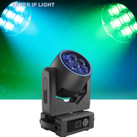 Projecteur Wash à Tête Mobile 7x40W Bee Eye RGBW 4-en-1 avec Zoom DMX512 RDM 8 ° ~58 °   Éclairage de scène pour DJ, discothèque, fête