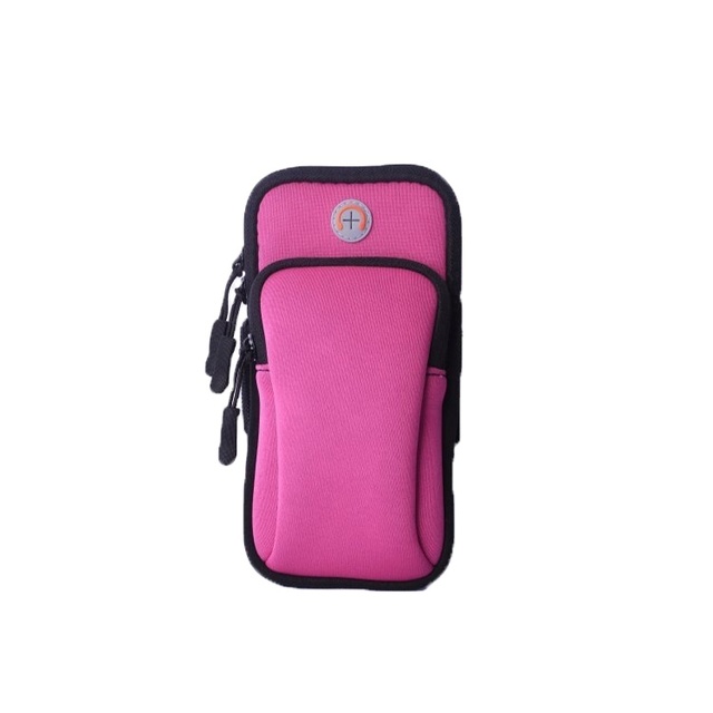 Shockproof Sport Running Arm Smartphone Pouch Cases Insulated Mobile Phone Zipper Pouch Bags
