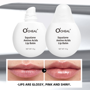 O'CHEAL Volumizing Gloss Fade Líneas finas Hidratante profundo <span class=keywords><strong>Labios</strong></span> secos Maquillaje Primer Essence Lip Balm Squalane Aminoácido Bálsamo labial - Product Image 5