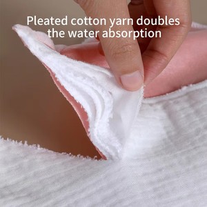Serviettes hygiéniques en coton réutilisables en gros pour femmes, respirantes, avec ailettes, anti-fuites, ultra-absorbantes, 3 couches - Product Image 5