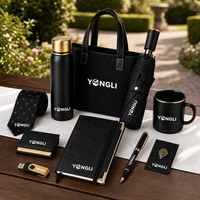 Ensemble cadeau d'entreprise personnalisé avec impression de logo, ensemble cadeau promotionnel et d'affaires de luxe, article promotionnel